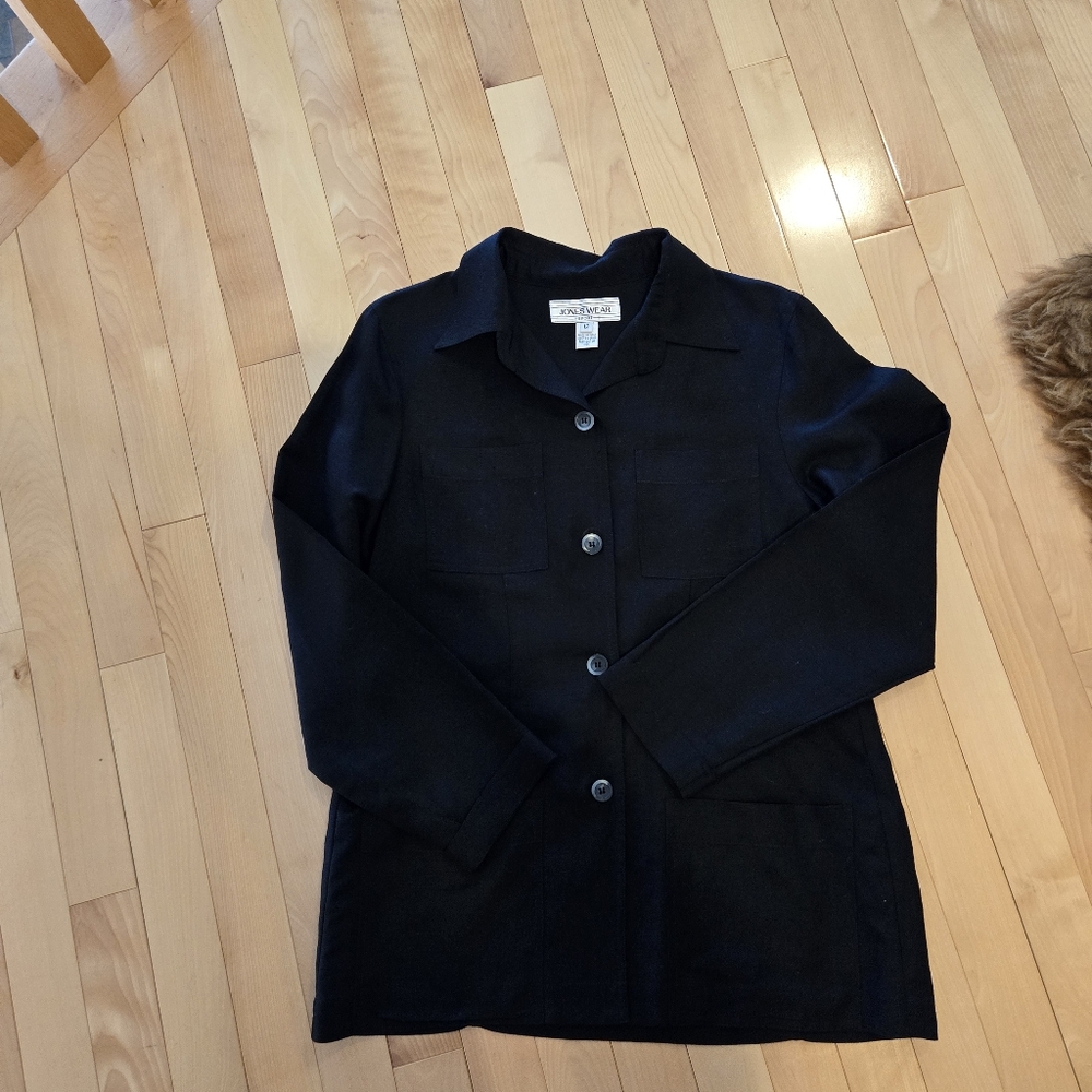 Mix&Match Jones Wear Woman's Black Linen Suit, Jacket, Pants, Skirt Size 12 & 14 - Picture 14 of 16